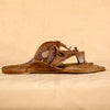 Timeless Beauty – Women’s Heritage Brown Kolhapuri Chappal