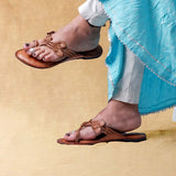 Women's Dipti sangraha Kolhapuri Chappal Handcrafted Sandal for women and girls