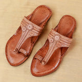 Women's Mangalam Kolhapuri Chappal Handcrafted Sandal for women and girls