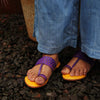 Jali Wali Kolhapuri women’s handcrafted leather sandal