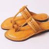 Jali Wali Kolhapuri women’s handcrafted leather sandal