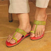 Teerkha Veni Kapshi Kolhapuri women’s handmade sandal