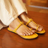 Ek Veni 1 Kolhapuri women’s leather handmade chappal