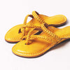 Gandhi Kolhapuri women’s traditional handmade leather chappal