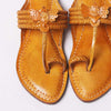 Phool Pankharu Kolhapuri chappal handmade for women