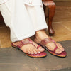 Nachi Mayuri Kolhapuri women’s handmade leather chappal