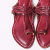 Cross Veni Kolhapuri handmade women’s leather chappal
