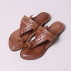 Pogar Punch Kapshi Kolhapuri women’s handmade sandal