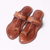 Saral Patta Kolhapuri women’s handmade leather chappal