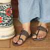 Teerkha Patta Kapshi Kolhapuri women’s handmade sandal