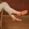 Kurundwadi Kapshi Kolhapuri women’s handmade leather sandal