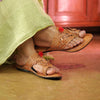 Aboli Kolhapuri handmade leather sandal for women