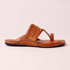 Natural T-Strap Kolhapuri – Women’s Handmade Leather Sandal