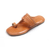 Women's Natural T-Strap Sandals