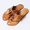 Paramparik Chapli Kolhapuri women’s handmade leather chappal