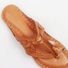 Timeless Beauty – Women’s Heritage Brown Kolhapuri Chappal