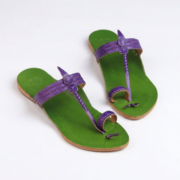 Harit Sindoor Kolhapuri Chappal