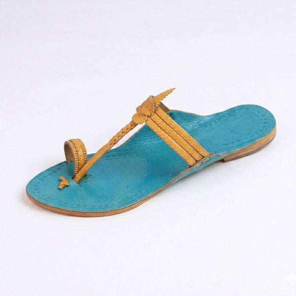 Neel Kesari Kolhapuri Chappal