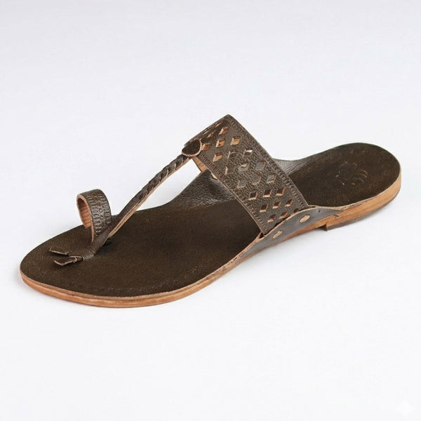 Harit Jamuni Kolhapuri Chappal