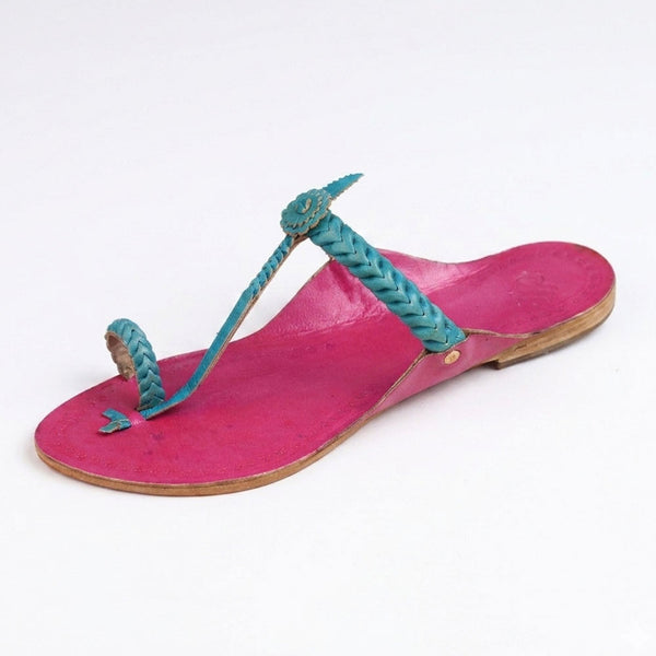 Sindoor Jali Kolhapuri Chappal