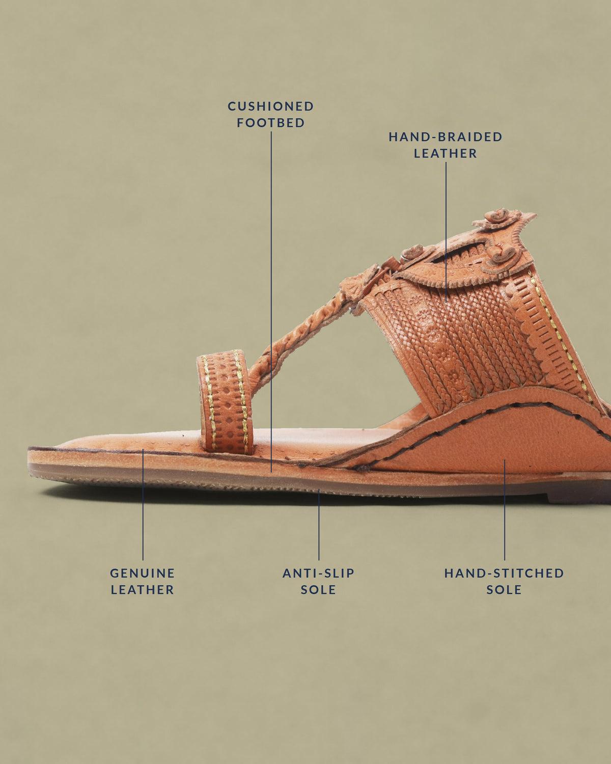 Dharma Paan Kapshi Kolhapuri Chappal for Men – key features
