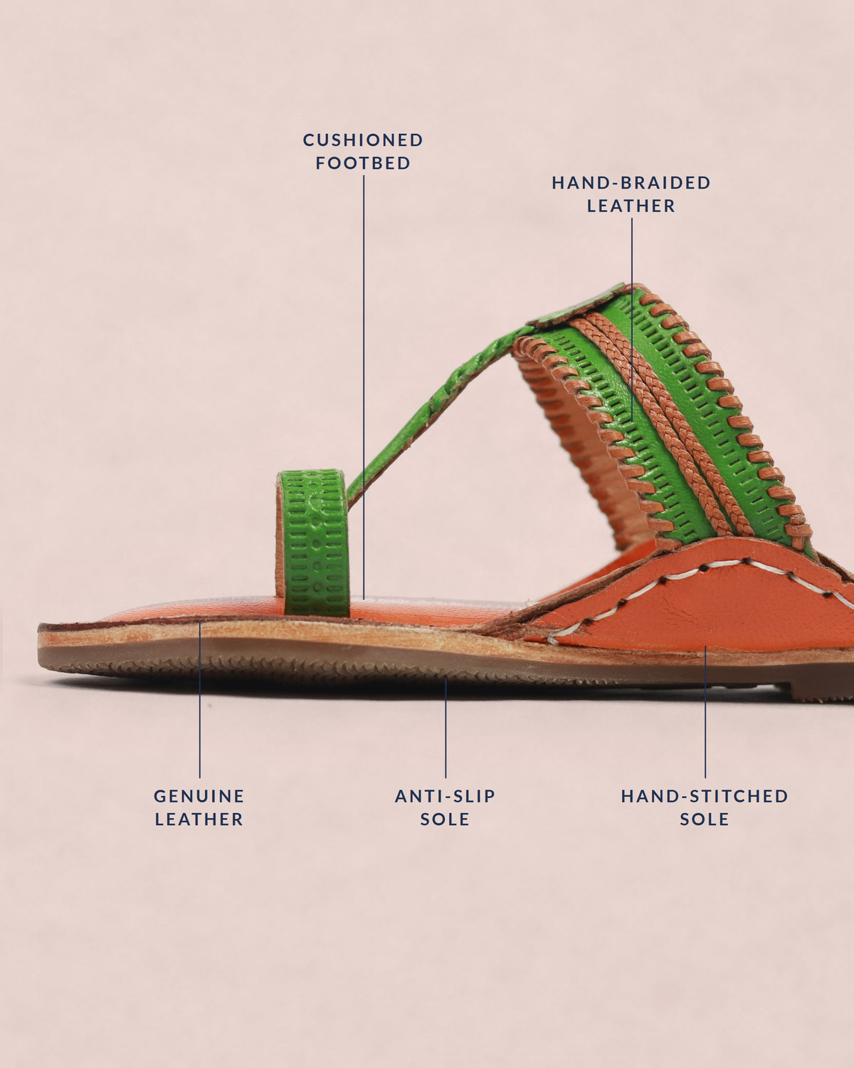 Teerkha Veni Kapshi Kolhapuri Chappal for Women – key features