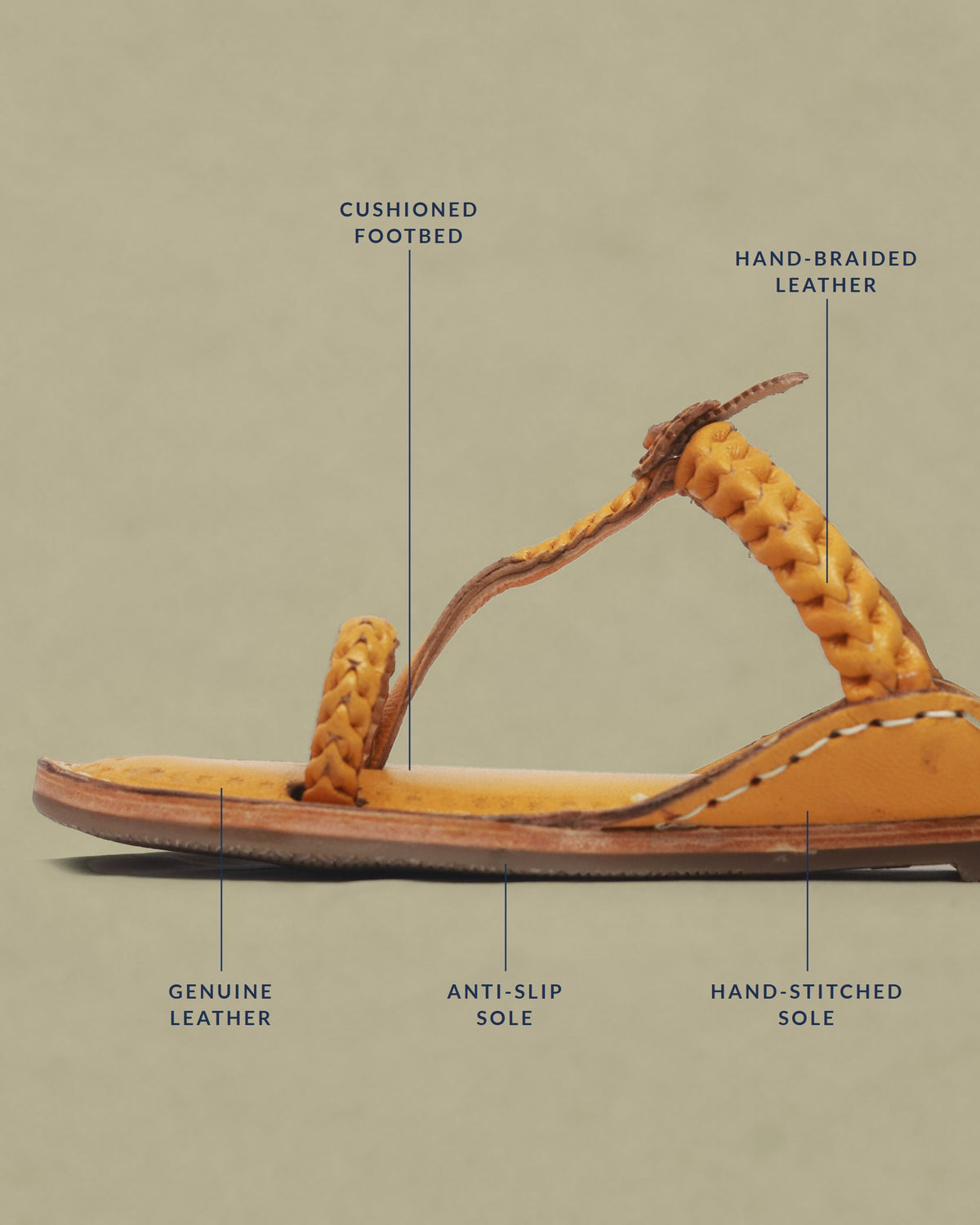 Ek Veni Kolhapuri Chappal for Women – key features