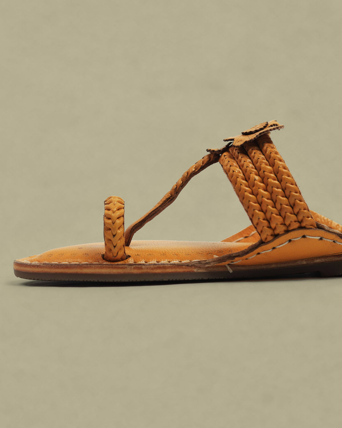 Phool Pankharu Kolhapuri Chappal for Women – side view