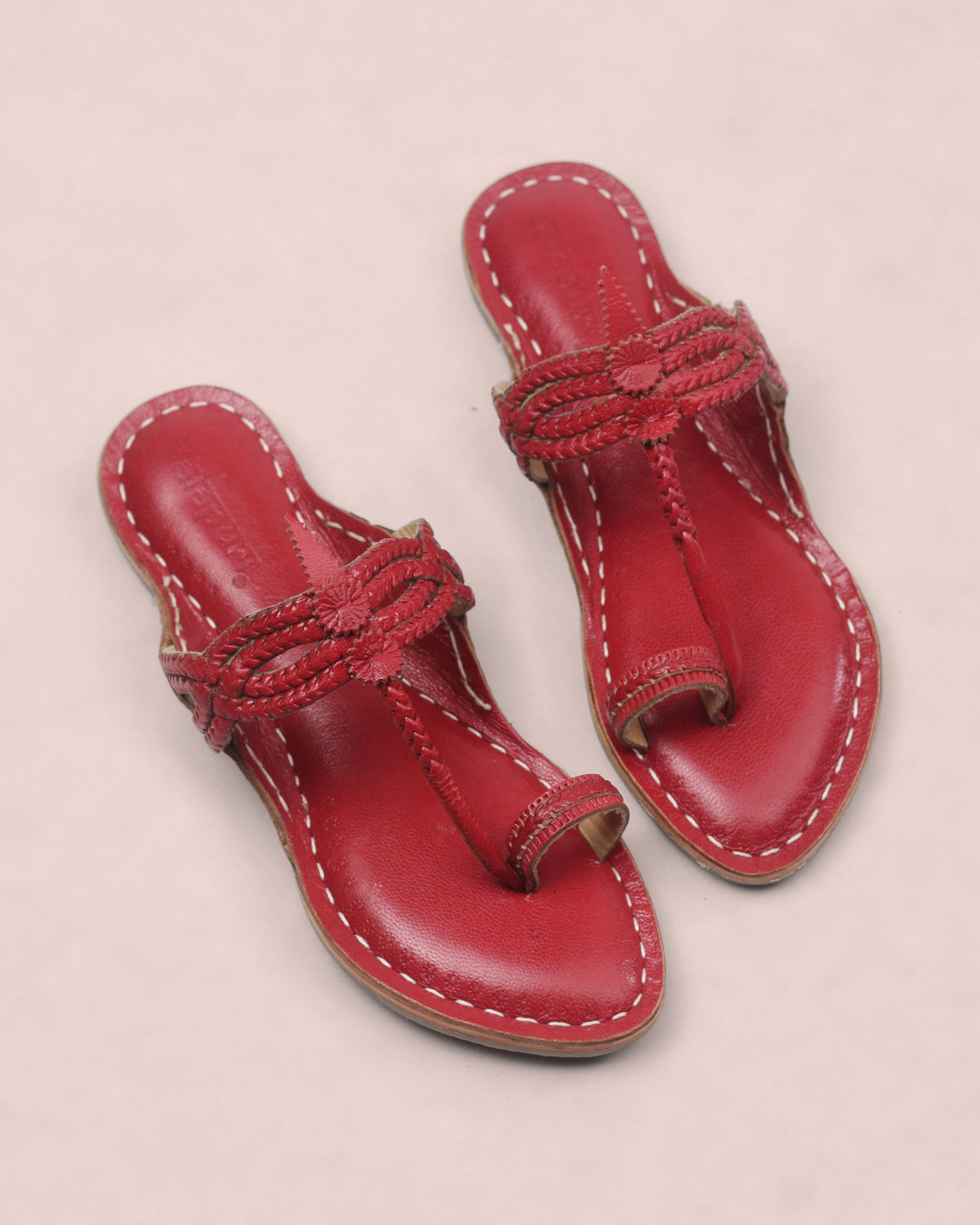 Cross Veni Kolhapuri Chappal for Women – pair, top view