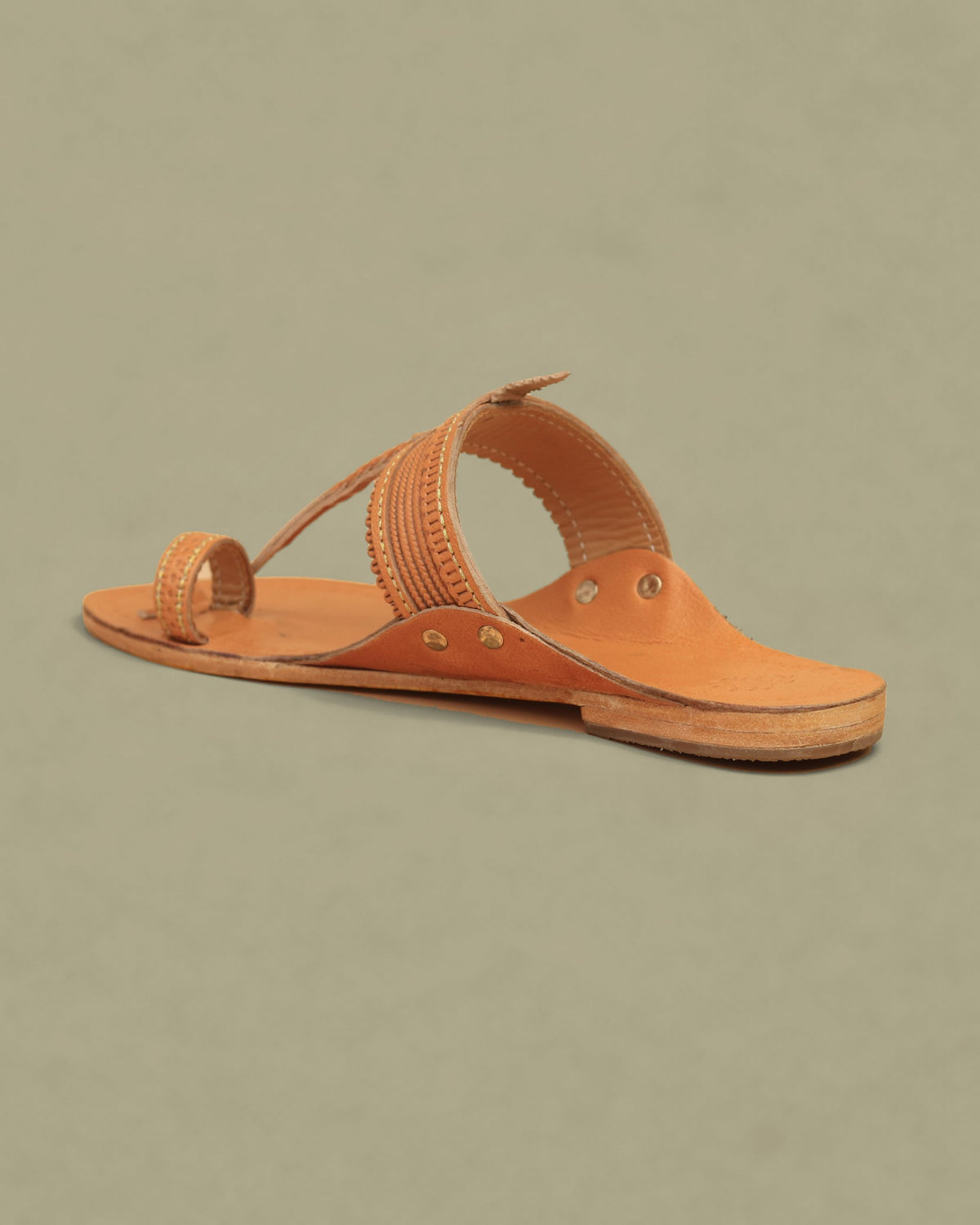 Suvarnika Kolhapuri Chappal for Women – side view