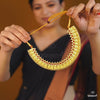 Traditional Maharashtrian Vajra Tik Necklace Set