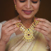 Traditional Lakshmi Motif Kolhapuri Saaj Necklace