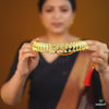Traditional Gold Plated Thushi Necklace Set