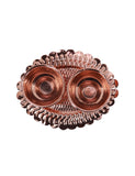 Copper Haldi-Kunku Karand - Copper Plated