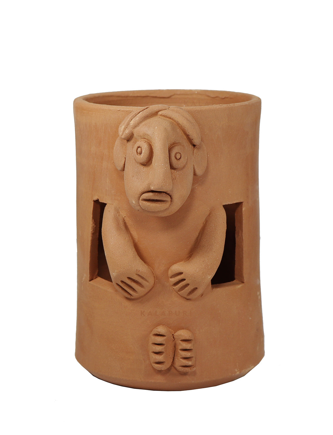 Handmade Terracotta Face sculpture  For Home Decor