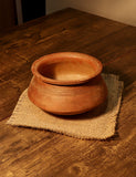 Natural Clay Handi/Earthen Kadai/Biryani Pot