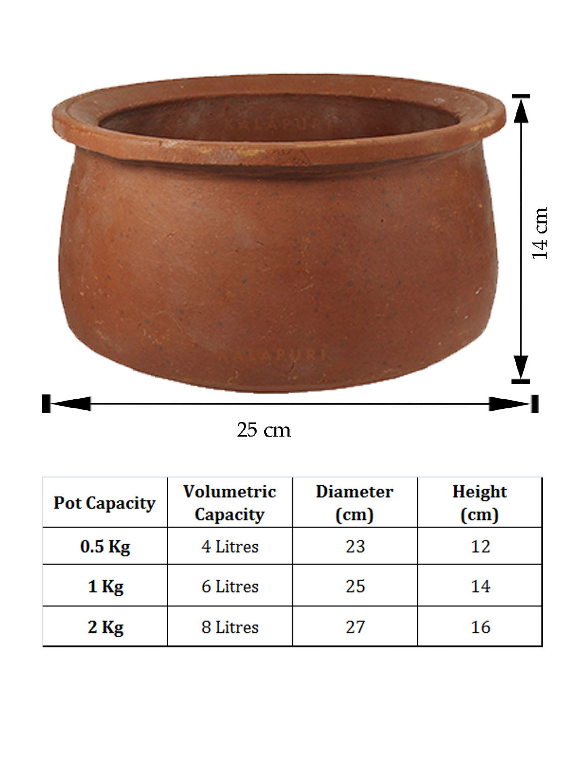 Earthen Clay Cooking Pot