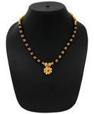 Black And Golden Mani Necklace