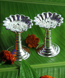 Set Of Two  Silver Niranjan