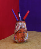 Multicolour Ajanta Apsara Terracotta Idols