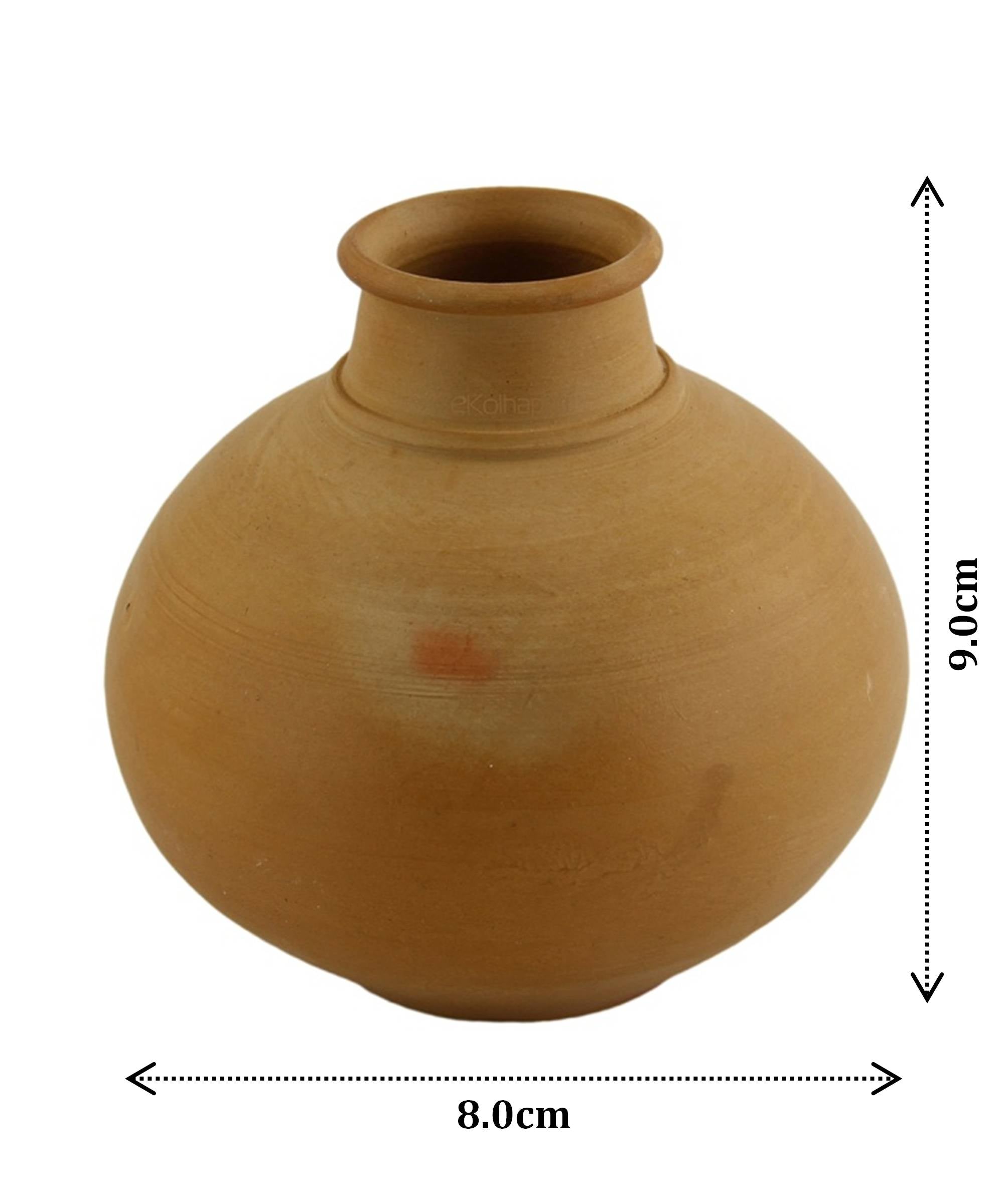Round Terracotta Pot - Natural