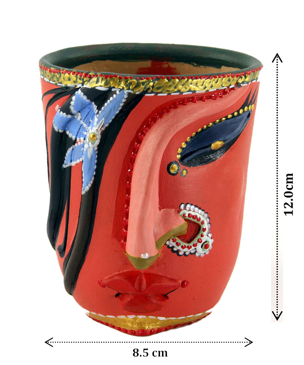 Multicolour Handpainted Terracotta Handicrafts
